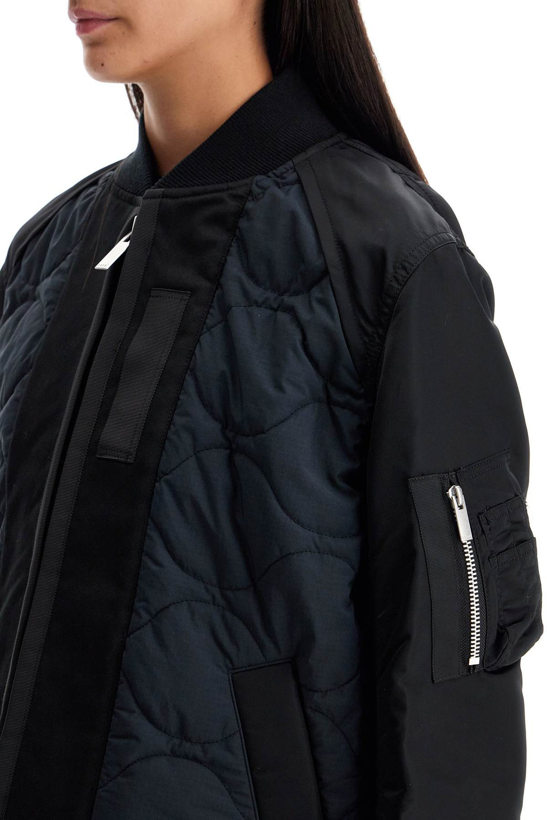 hybrid nylon and ripstop jacket-3