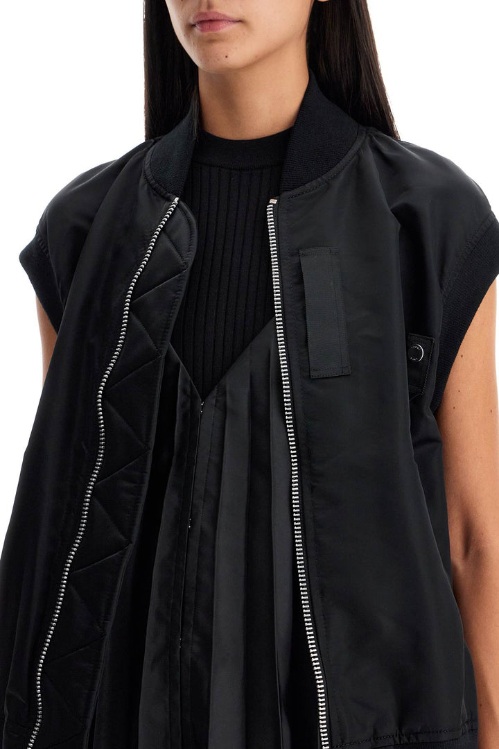 layered nylon vest for outdoor-3