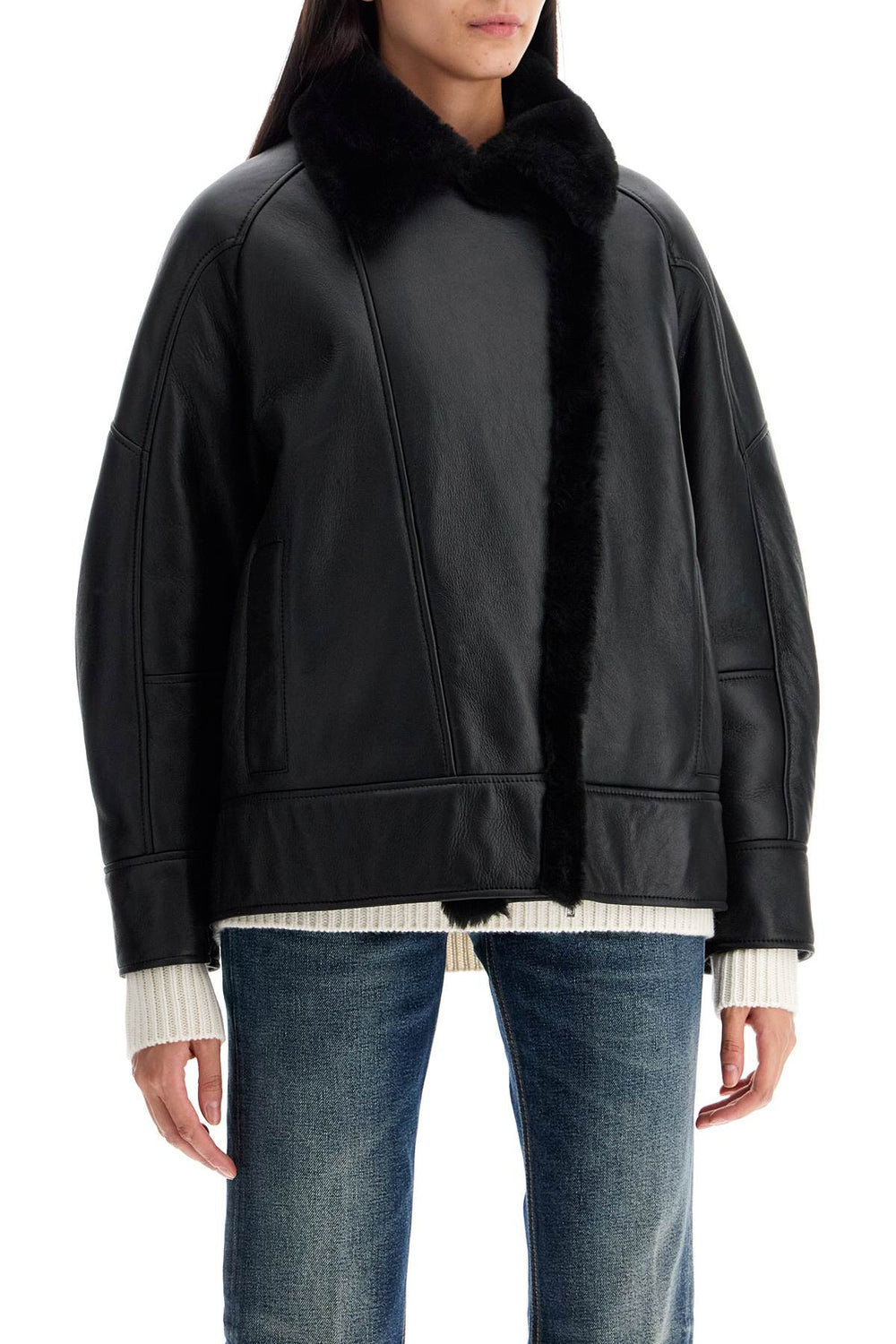 shearling jacket-1