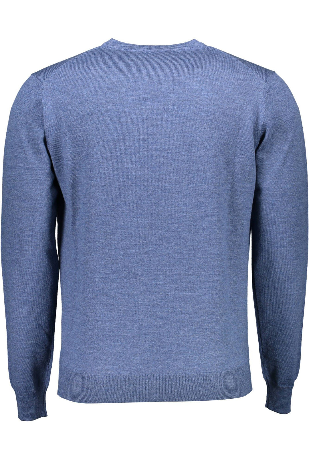 Blue Wool Men Sweater