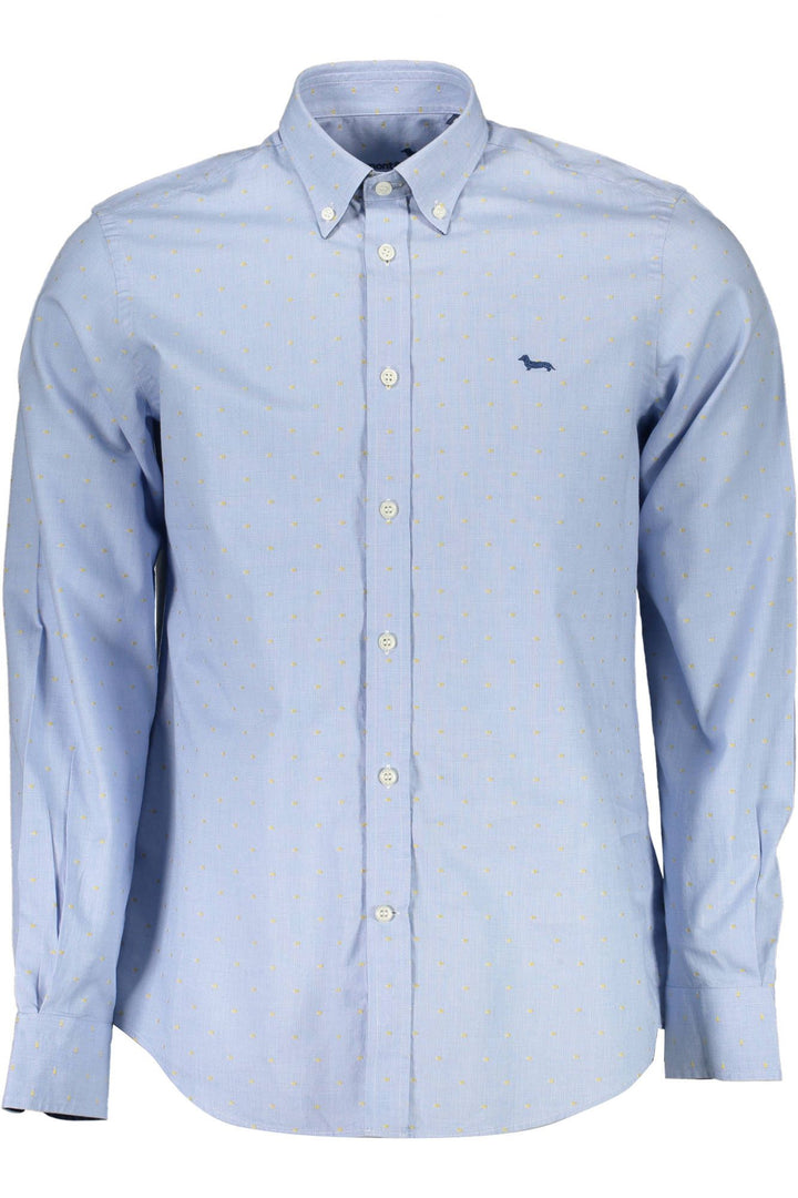 Light Blue Cotton Men Shirt