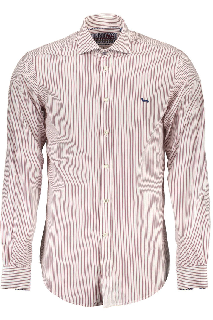 Elegant Purple Cotton Dress Shirt