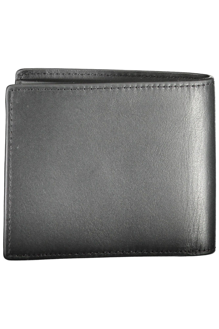 Elegant Black Leather Men's Wallet