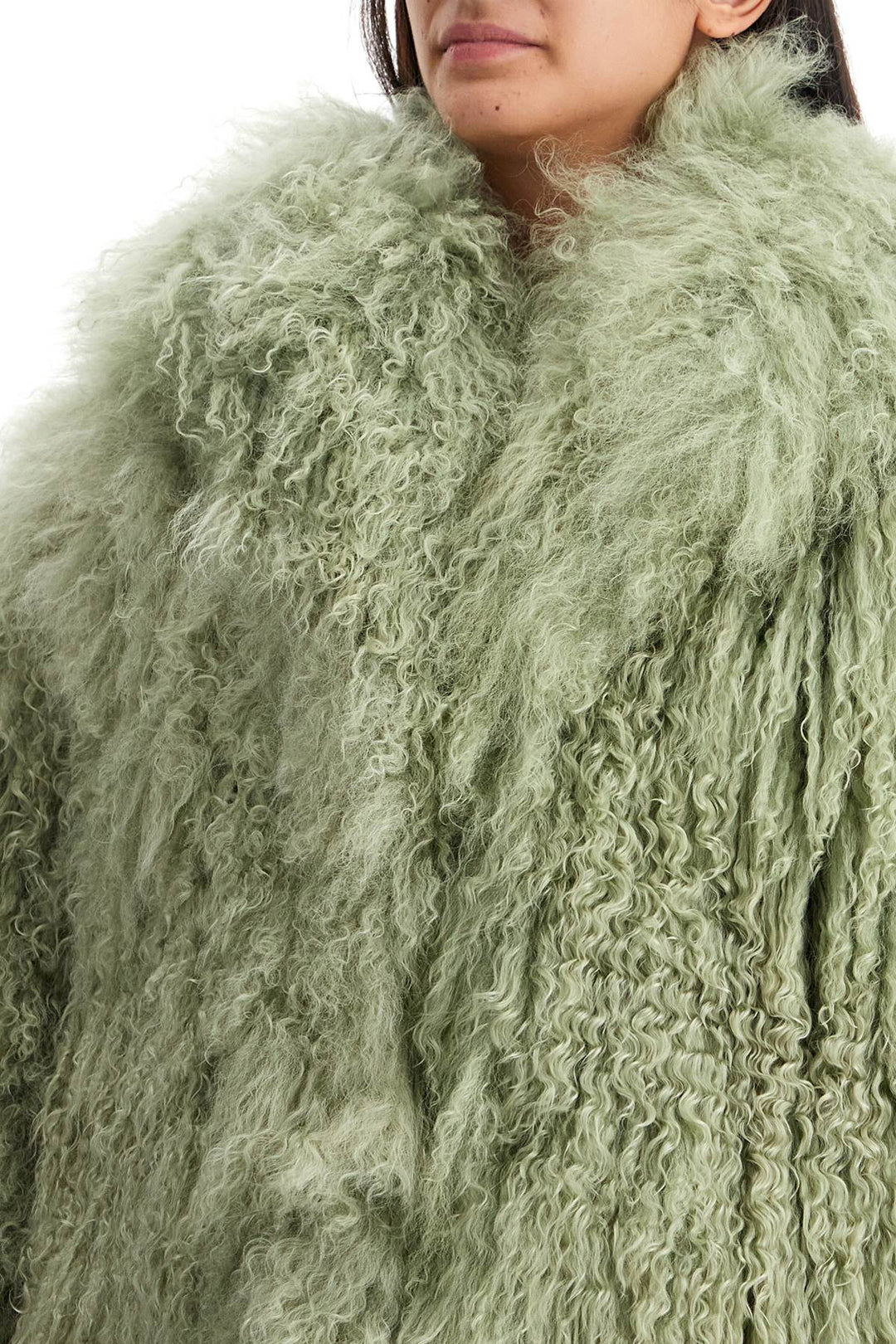 short oversized mongolian fur coat-3