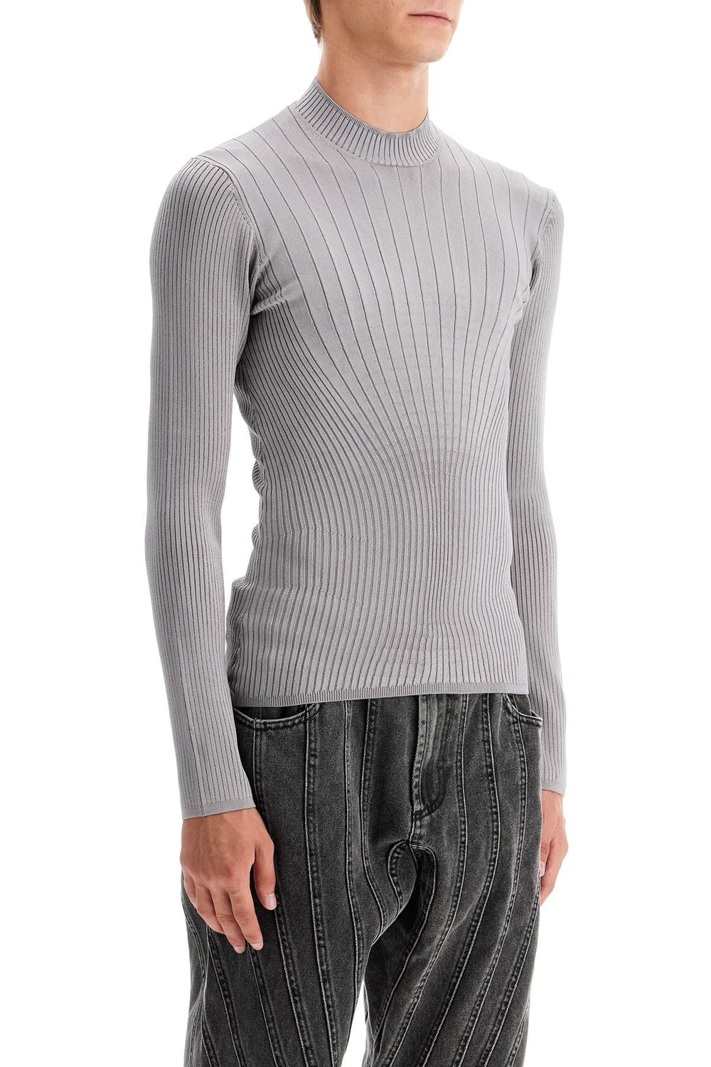 fitted long-sleeved top-1