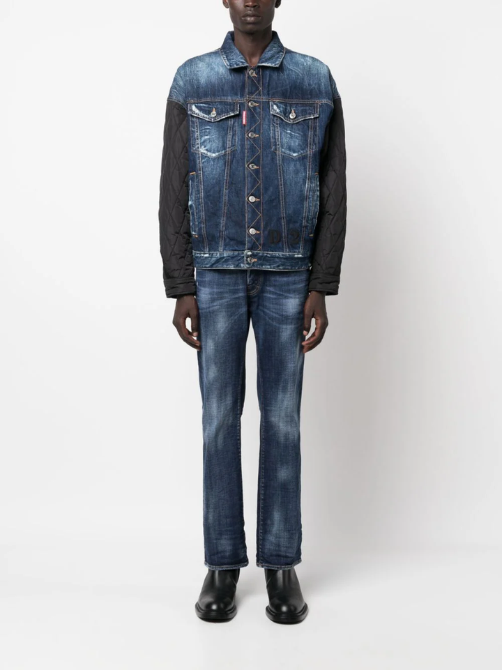 DSQUARED2 low-rise straight-leg jeans-1