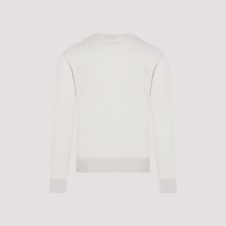 Light Beige Cashmere Sweater-3