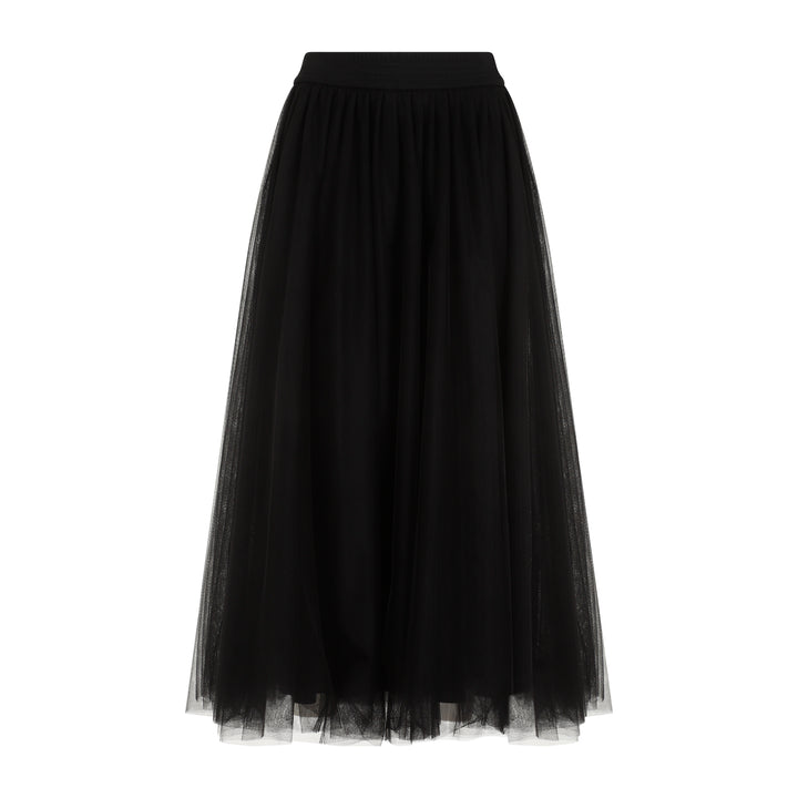 Black Tulle Skirt-1