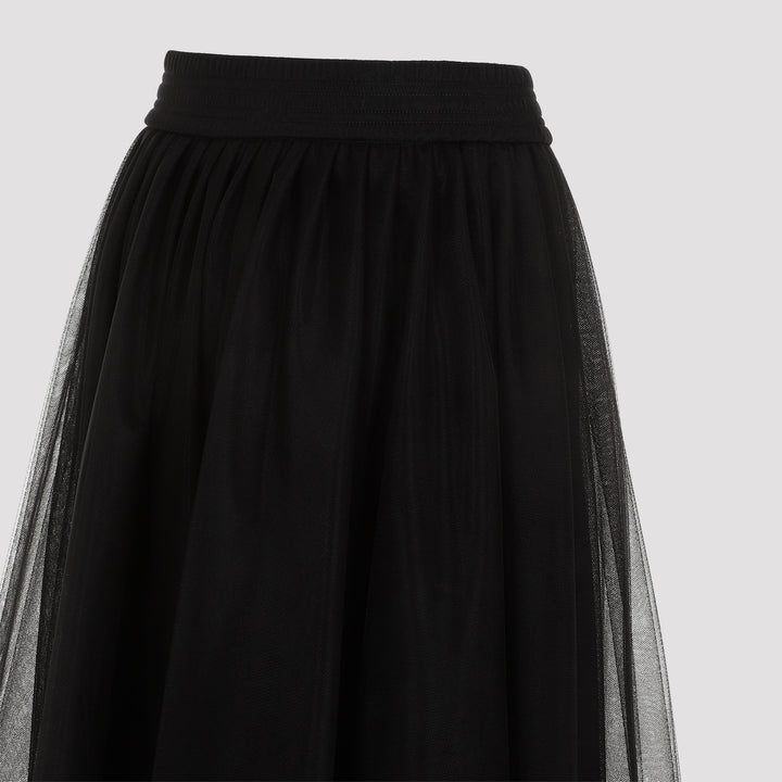 Black Tulle Skirt-4