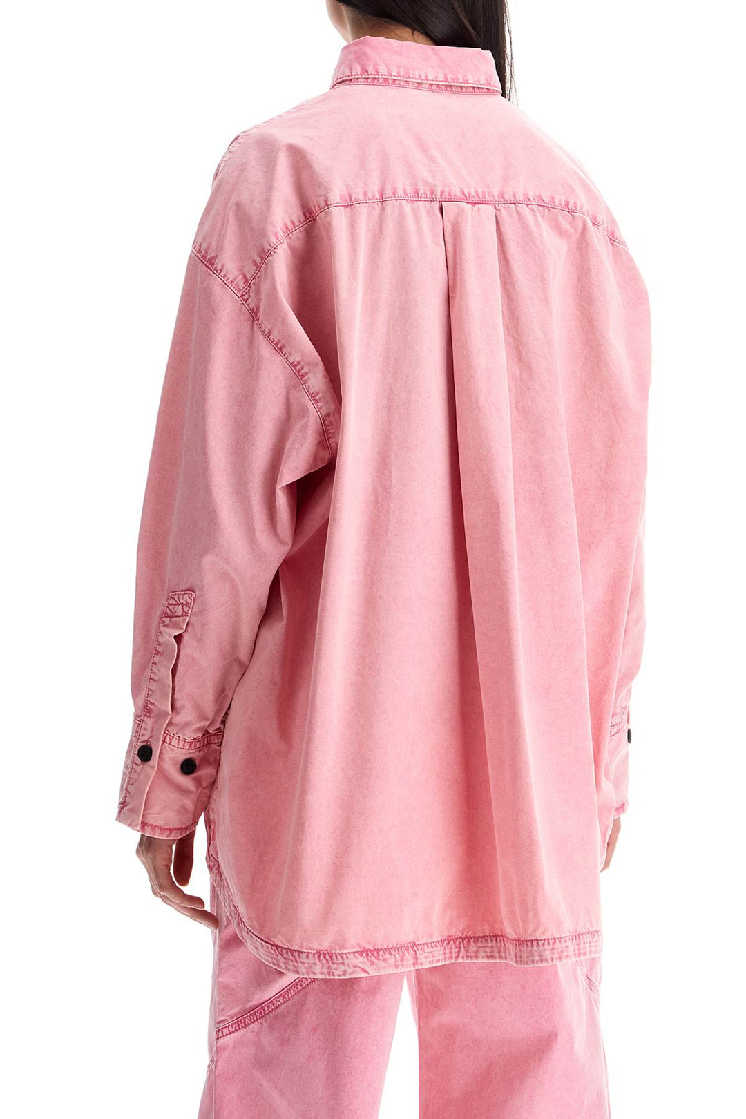 oversized pink shirt-2