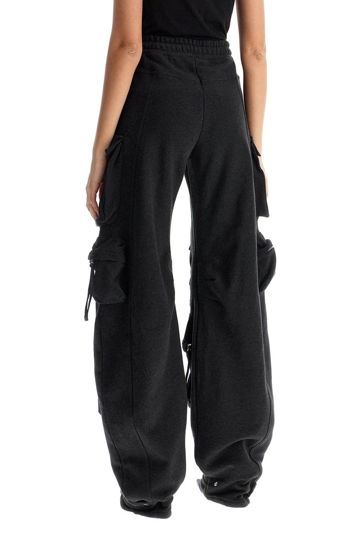 high-waisted loose black fade cotton pants-2