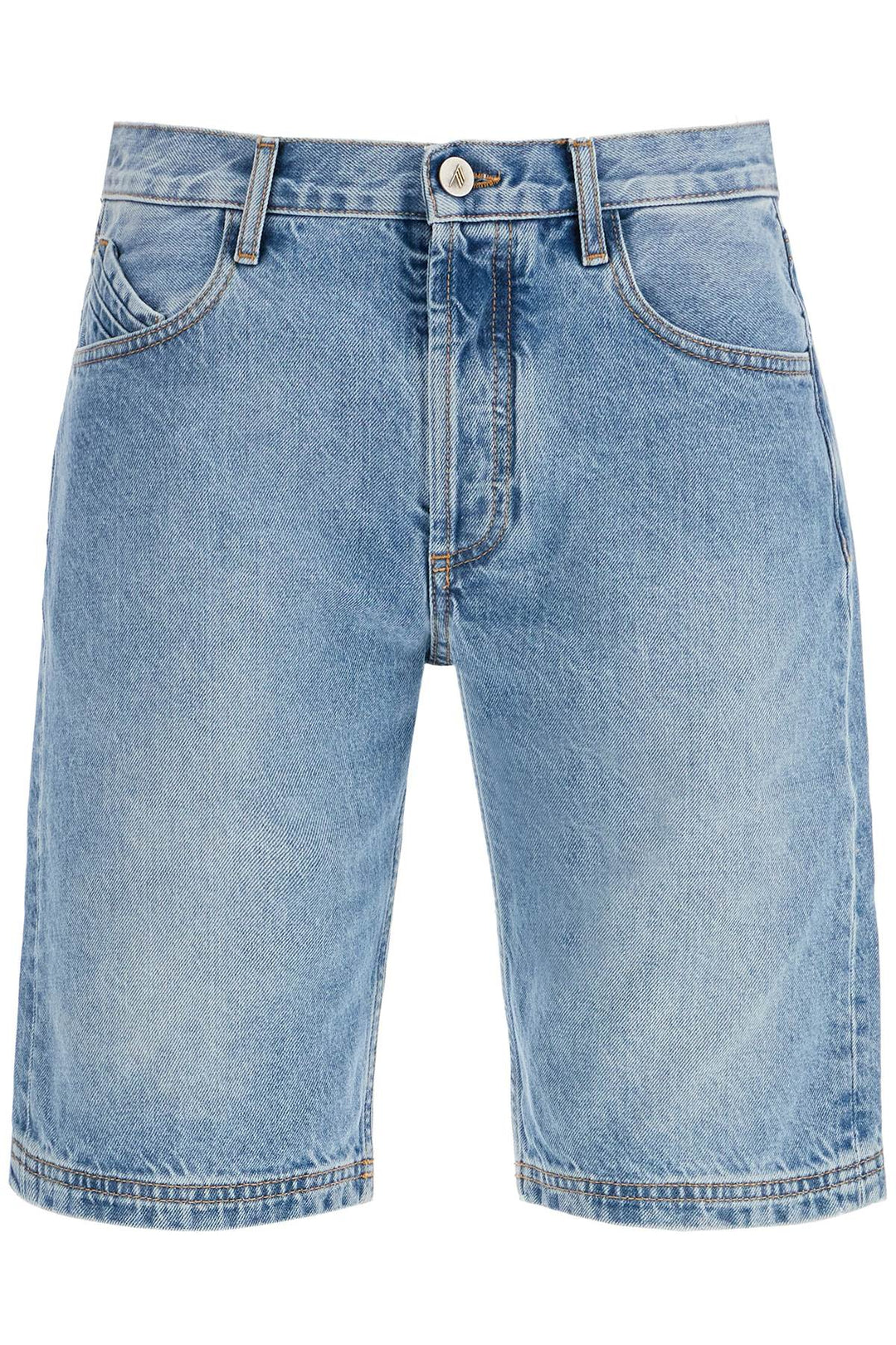 denim boyfriend bermuda shorts for-0