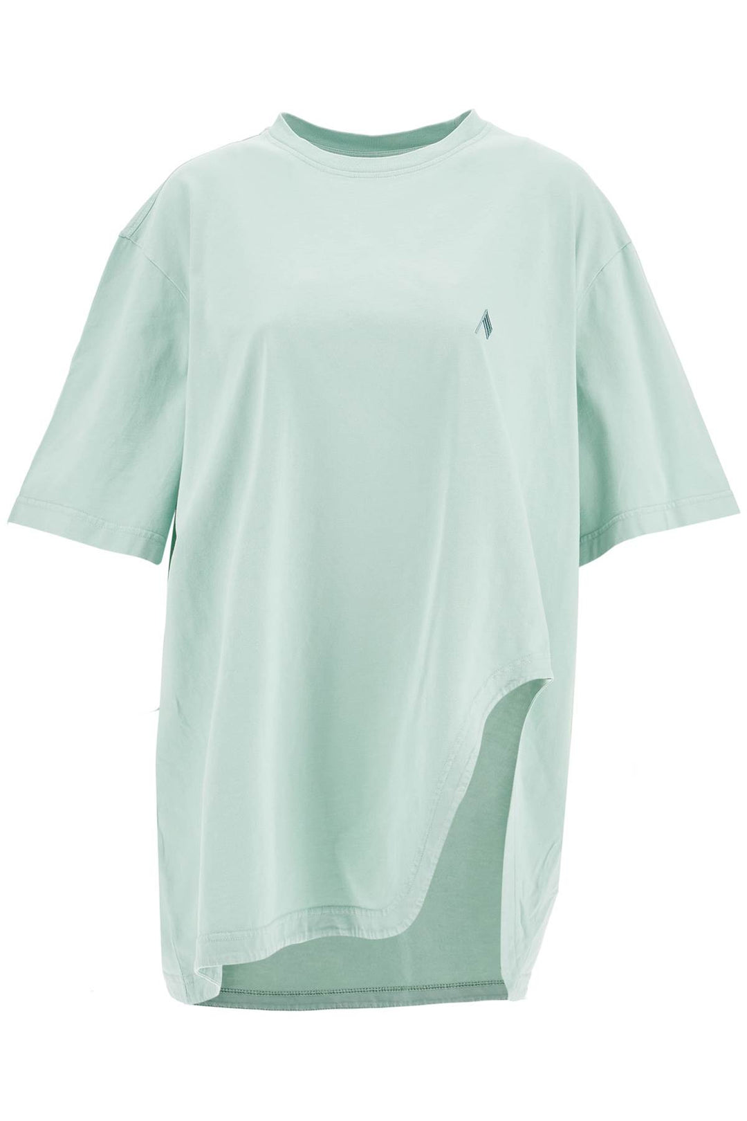 oversized short sleeve mint green t-shirt-0