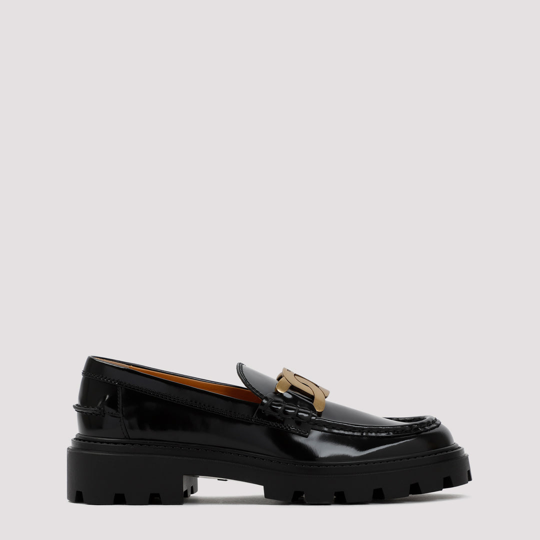 Black Patent Calf Leather Loafers-0