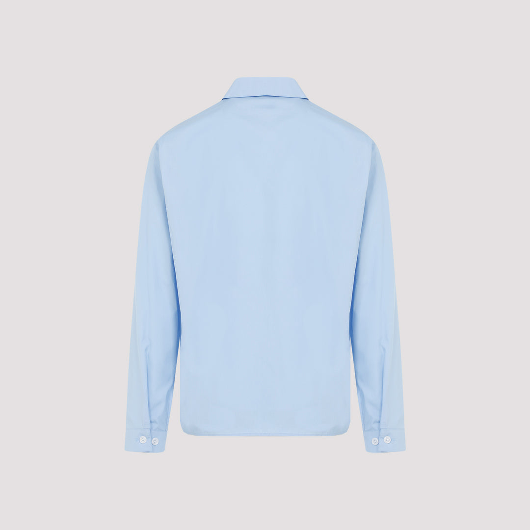 Light Blue Cotton Shirt-3