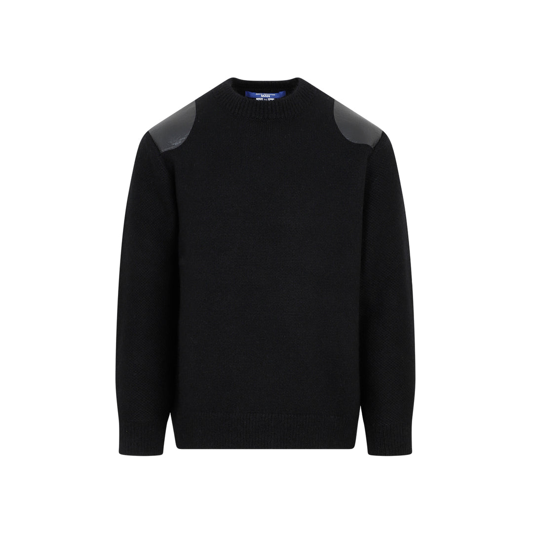 Black Wool Sweater-1