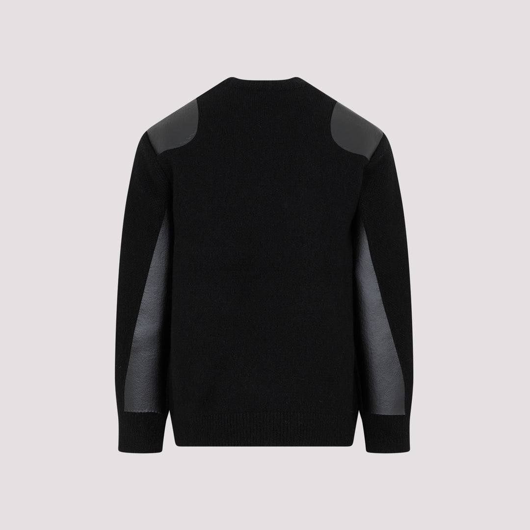 Black Wool Sweater-3