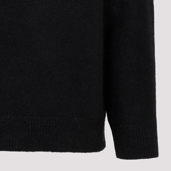 Black Wool Sweater-4