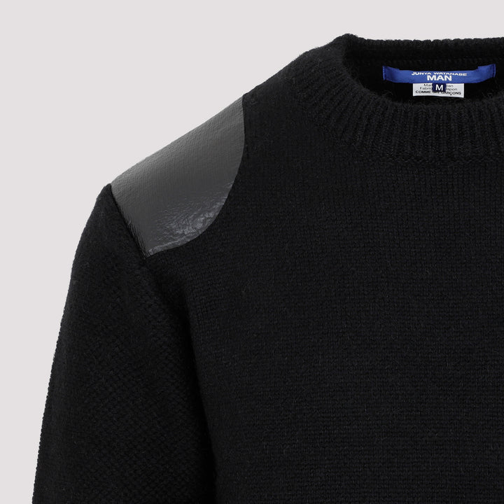 Black Wool Sweater-5