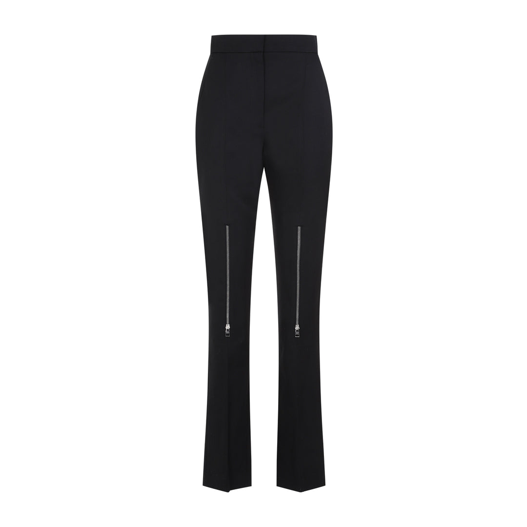 Black Wool Pants-1