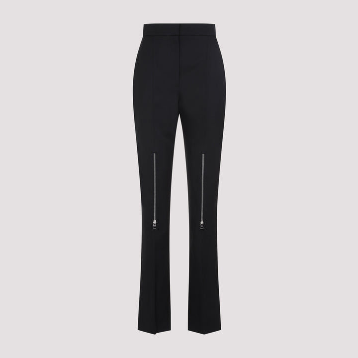 Black Wool Pants-2