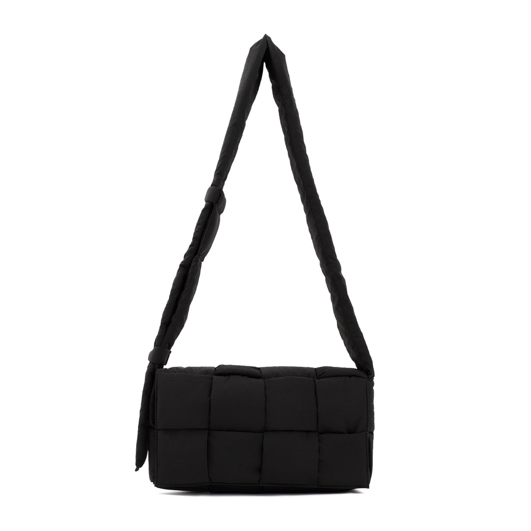 Black Medium Tech Cassette Polyamide Bag-1