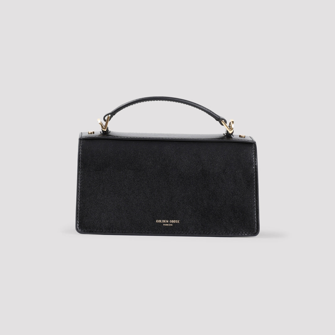 Black Cow Leather Venezia Bag-3