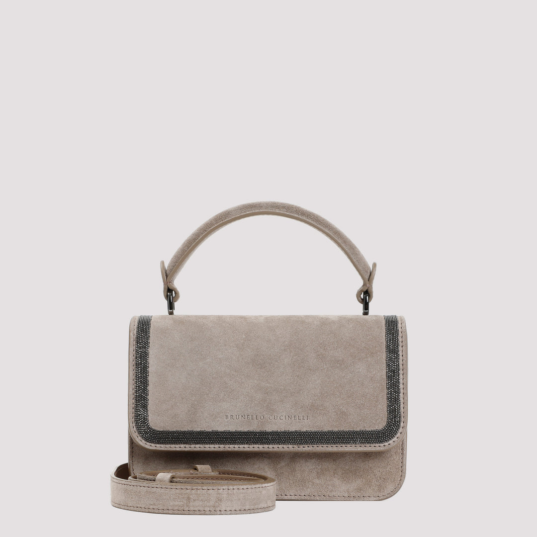 Ice Suede Leather Handbag-0