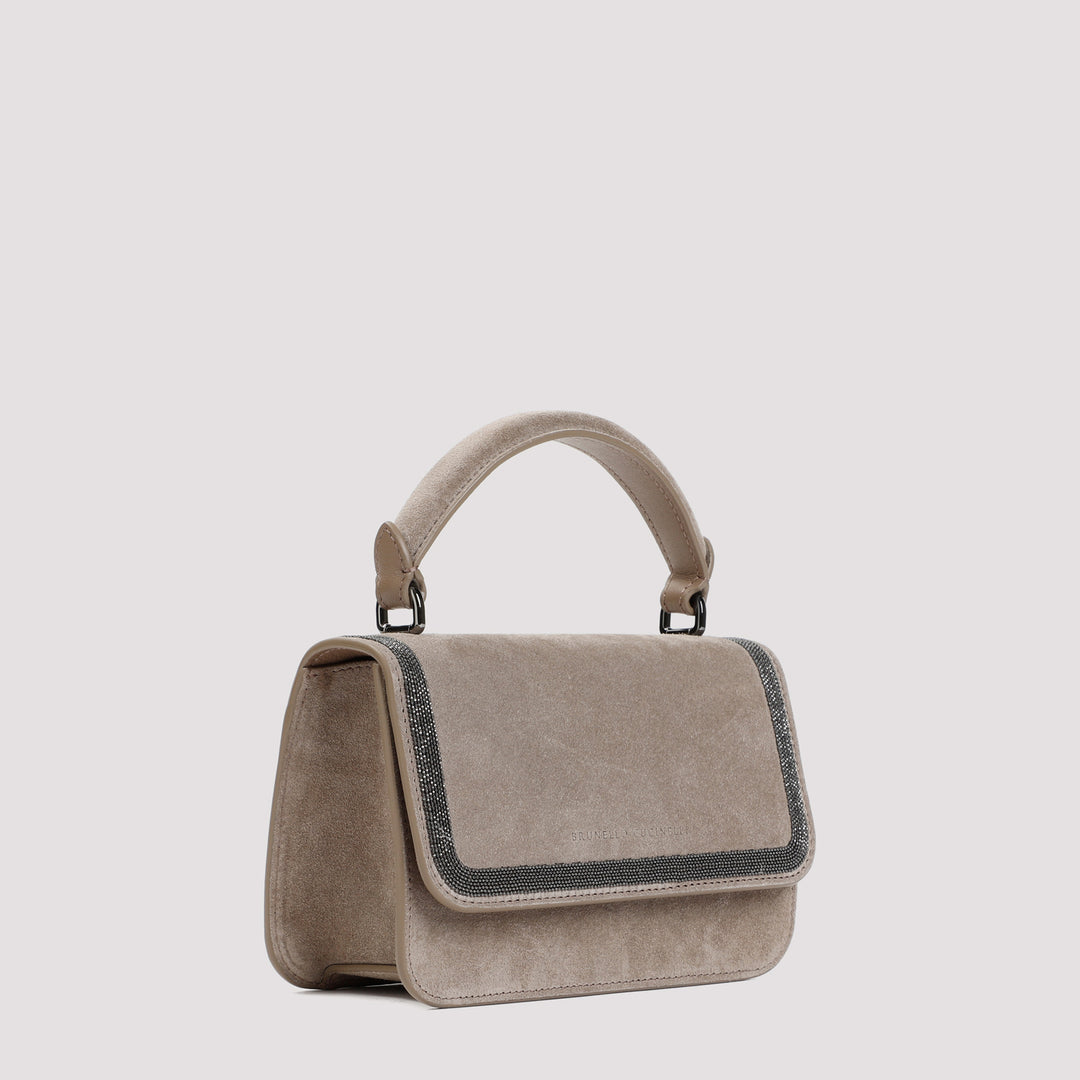 Ice Suede Leather Handbag-4