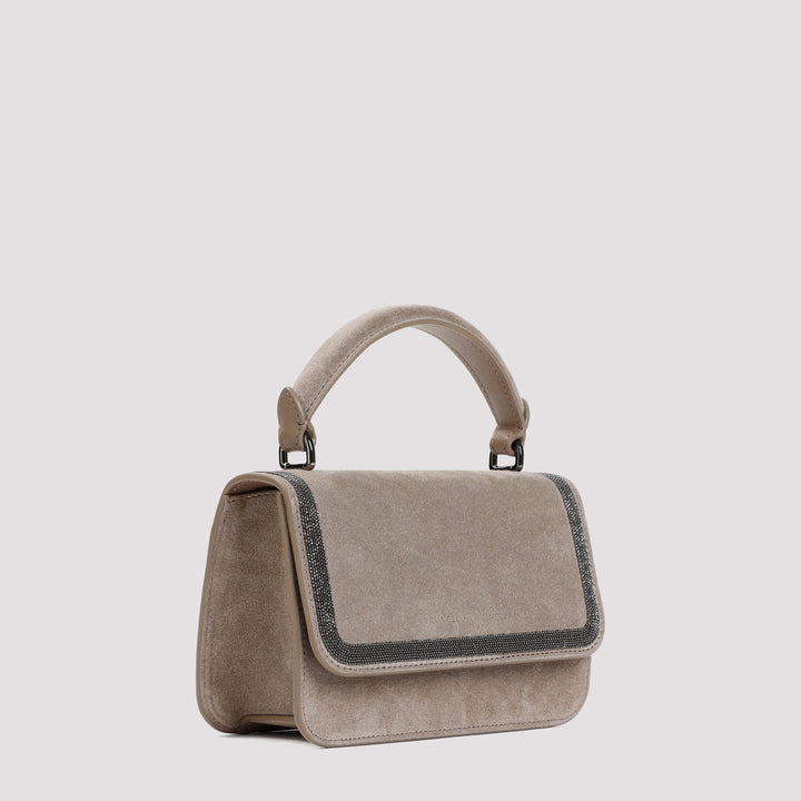 Ice Suede Leather Handbag-4