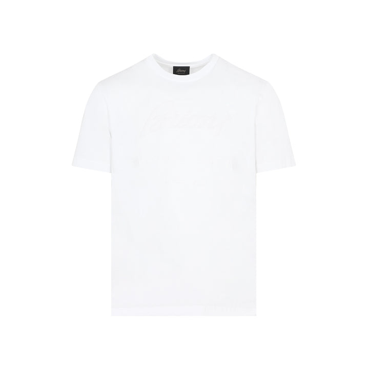 White Cotton T-Shirt-1