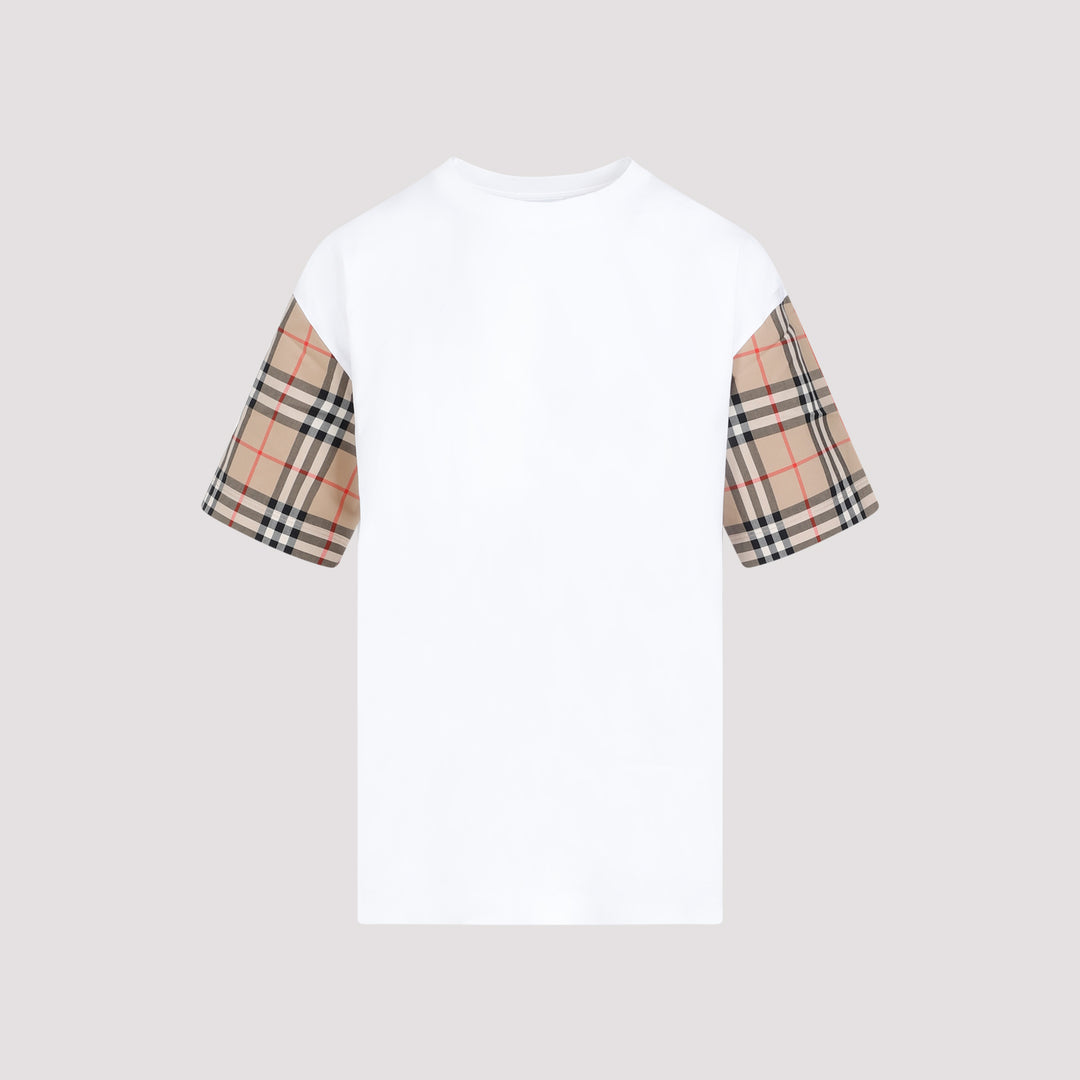 White Cotton Carrick T-Shirt-0