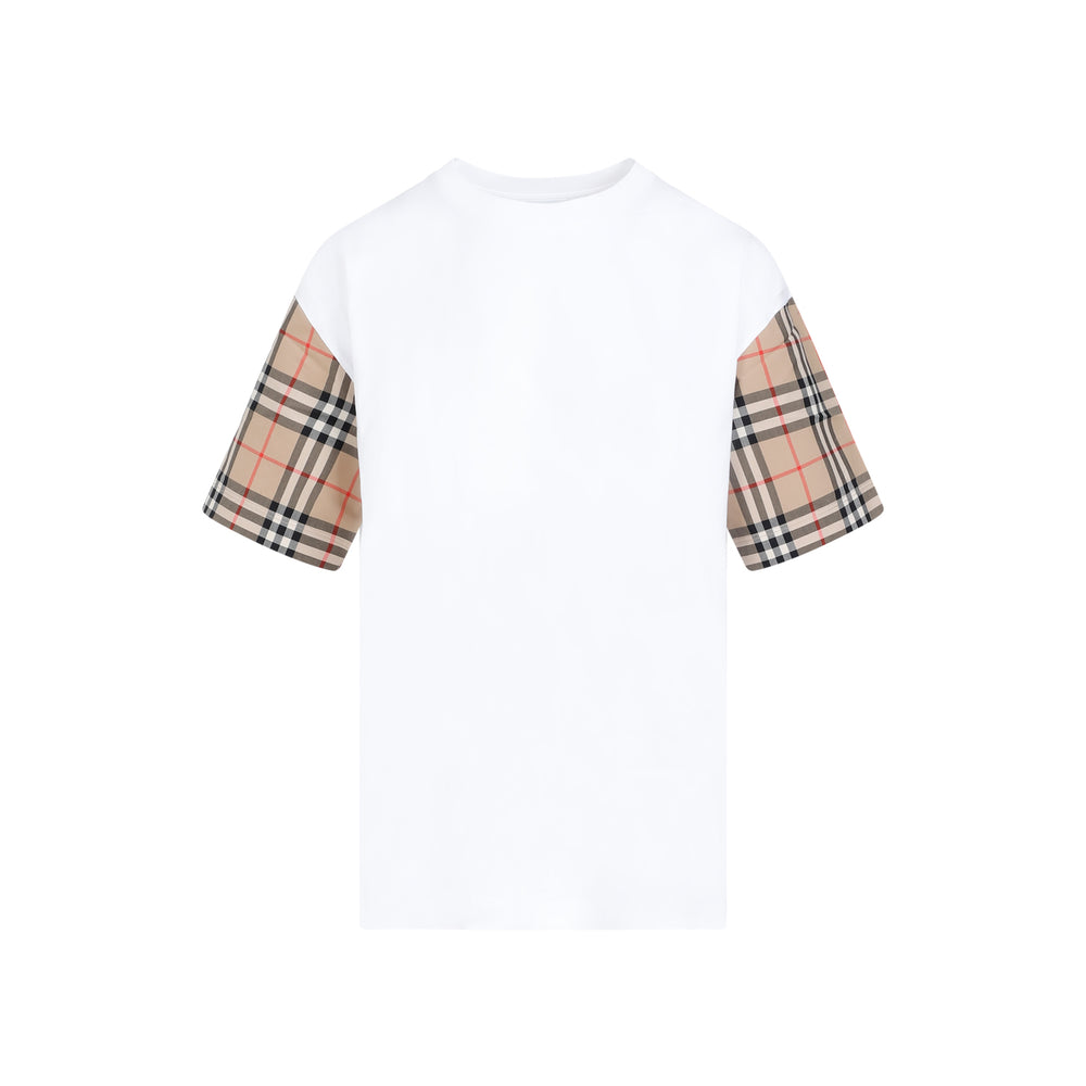 White Cotton Carrick T-Shirt-1