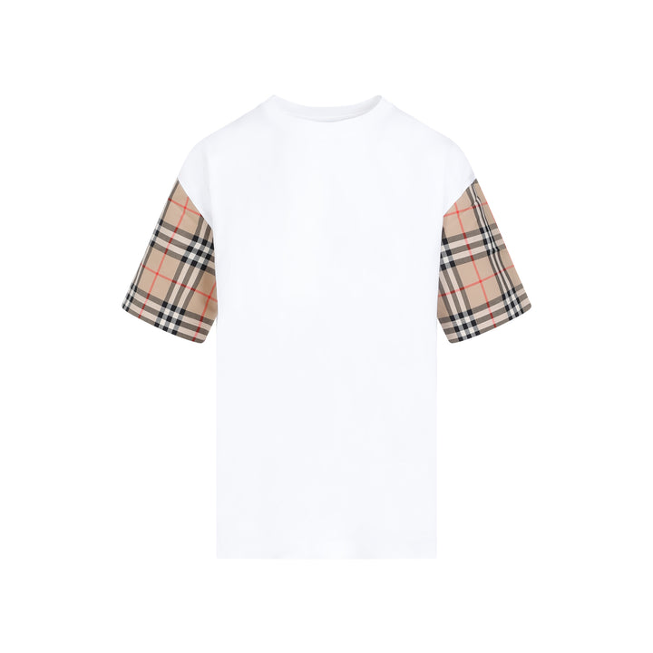 White Cotton Carrick T-Shirt-1