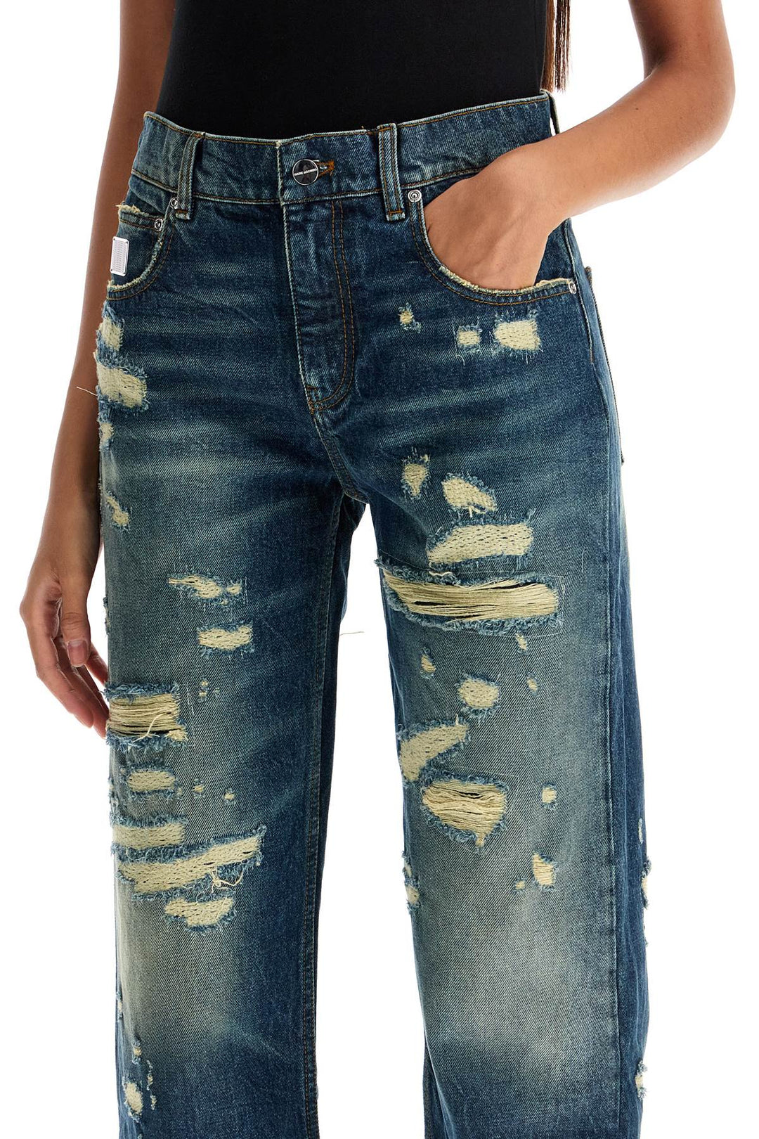 jeans 'the rip and repair straight jean-3