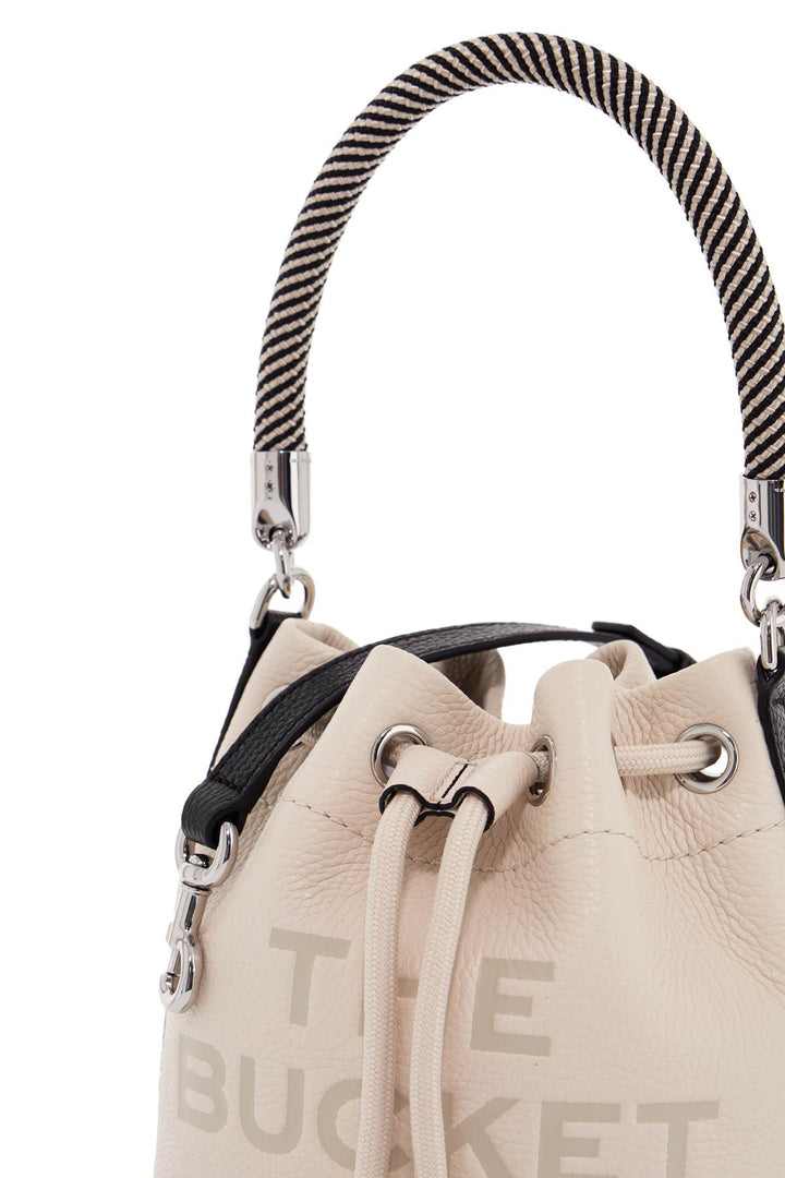 the colorblock leather bucket bag-2