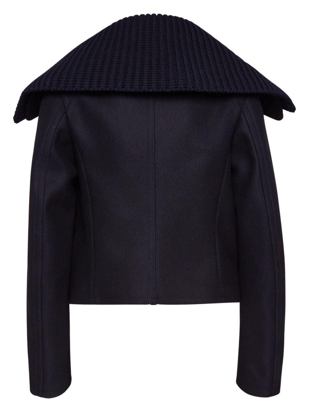 double-breasted cropped peacoat-1