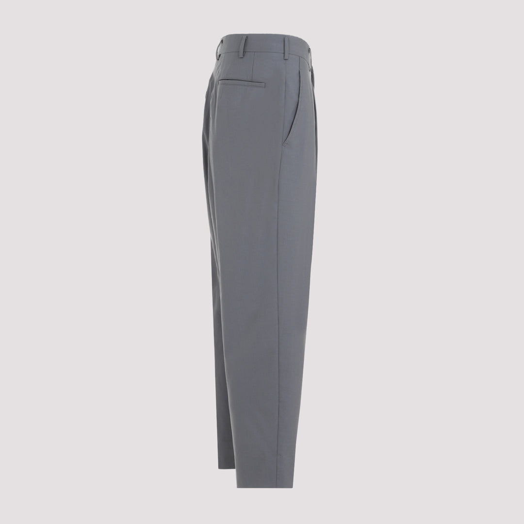 Gray Wool Pants-4