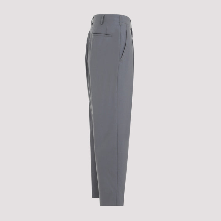 Gray Wool Pants-4