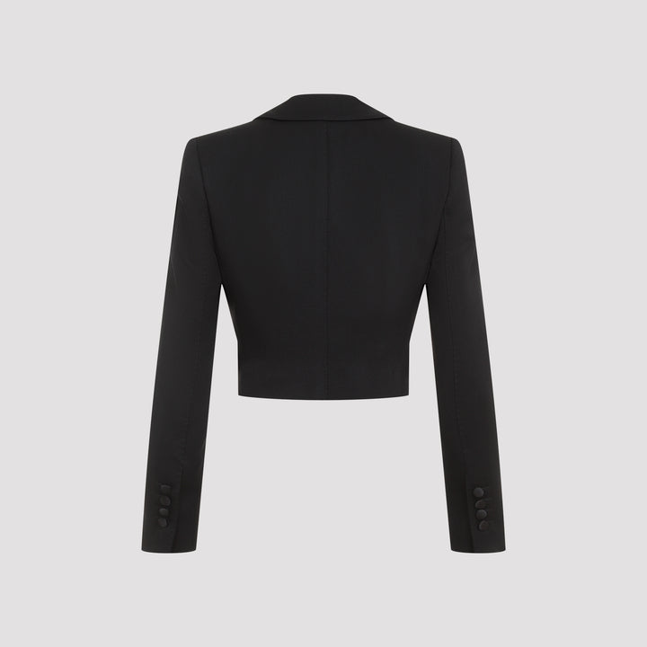 Black Virgin Wool Jacket-3