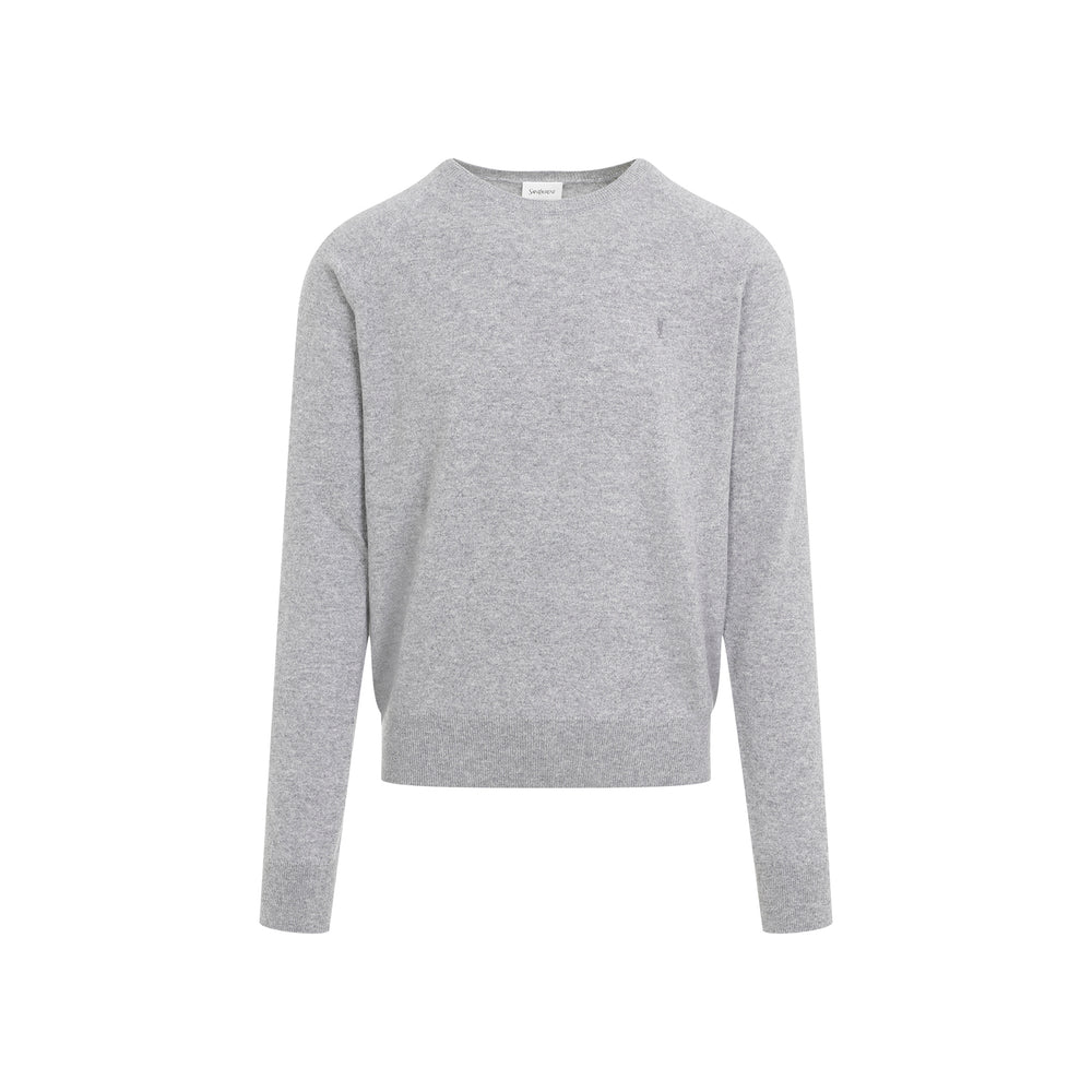 Gray Cashmere Sweater-1