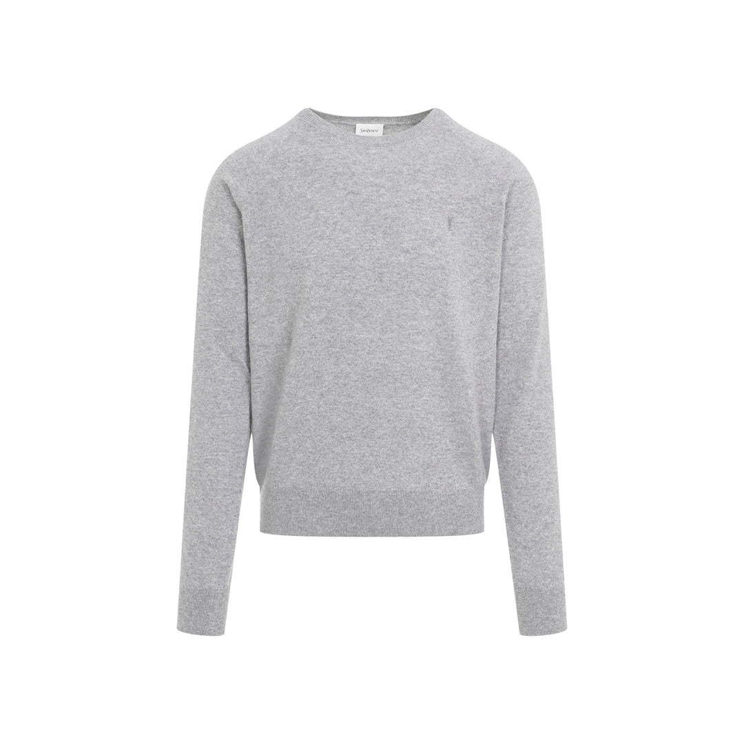 Gray Cashmere Sweater-1