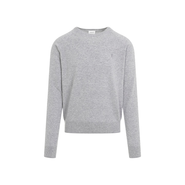 Gray Cashmere Sweater-1