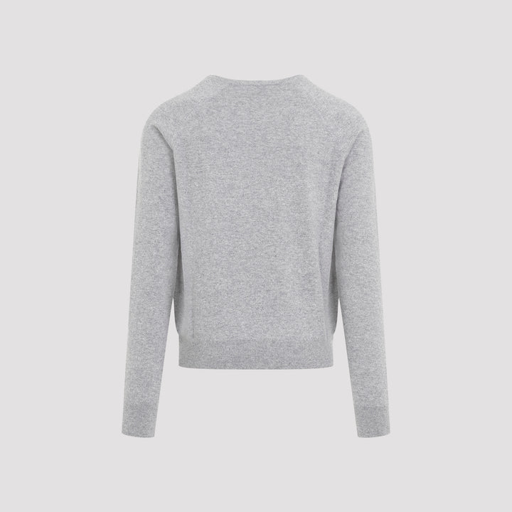 Gray Cashmere Sweater-3