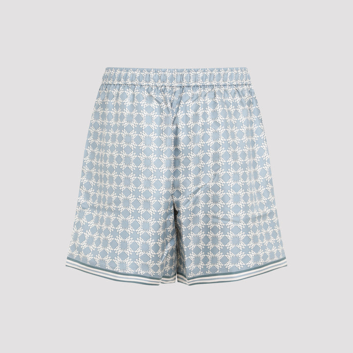 Dusty Blue Silk Twill Ma Quad Short-3