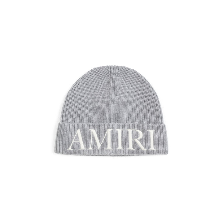 Grey Wool Beanie-1