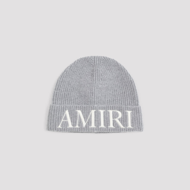 Grey Wool Beanie-2