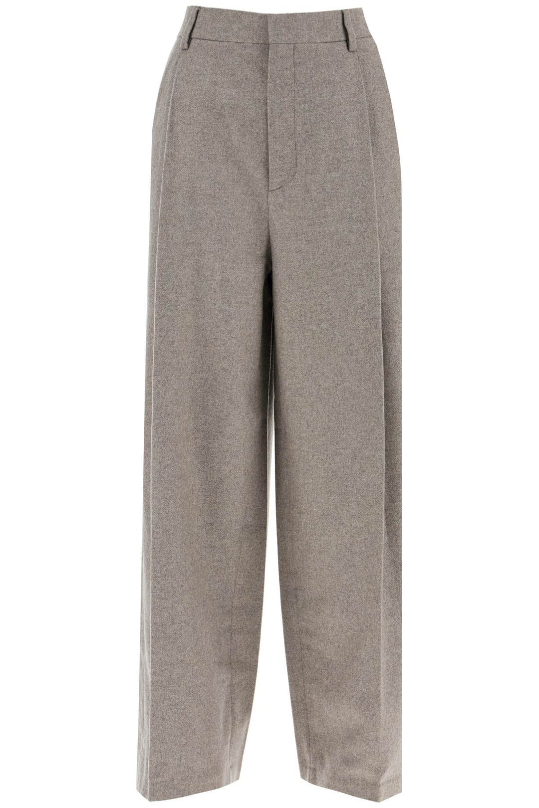 wide leg flannel trousers for men or-0