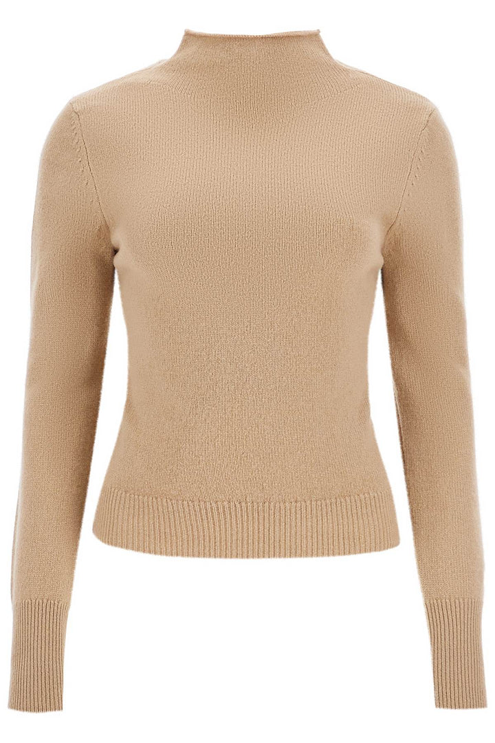 wool and cashmere sweater with decorative details-0