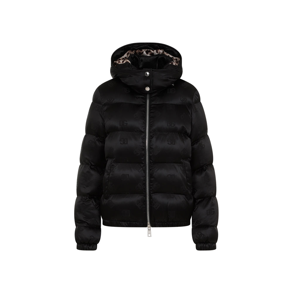 Black Padded Jacket-1